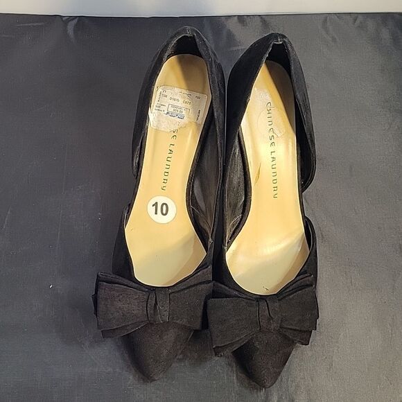 CHINESE LAUNDRY BOWKNOT D'ORSAY POINTED TOE HIGH HEEL STILETTOS WOMEN"S PUMP - Picture 2 of 12